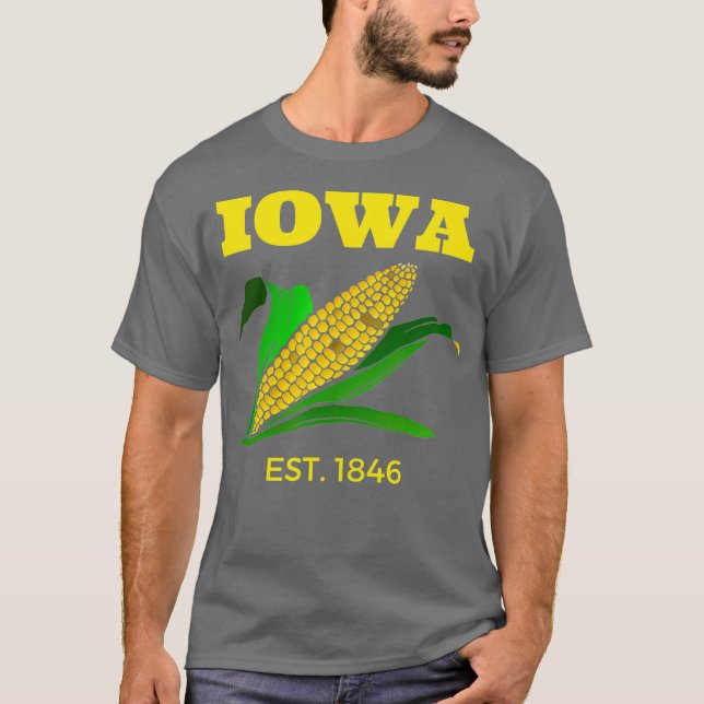 Camiseta Agricultura de Iowa Corn (Frente)