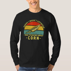 Camiseta Agricultura de Milho Retro para Agricultor de Milh