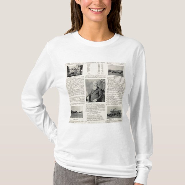 Camiseta Agricultura em Santa Rosa, Califórnia (Frente)