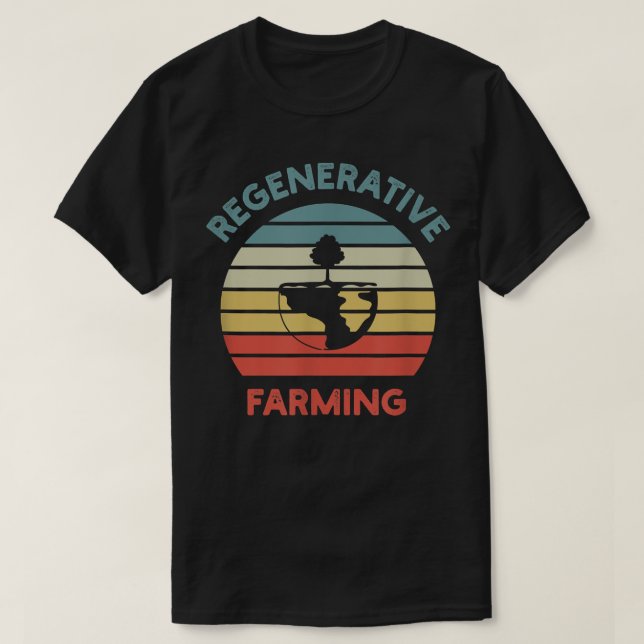 Camiseta Agricultura regenerativa (Frente do Design)