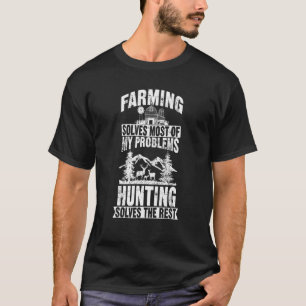 Camiseta Agricultura resolve a maioria dos meus problemas c