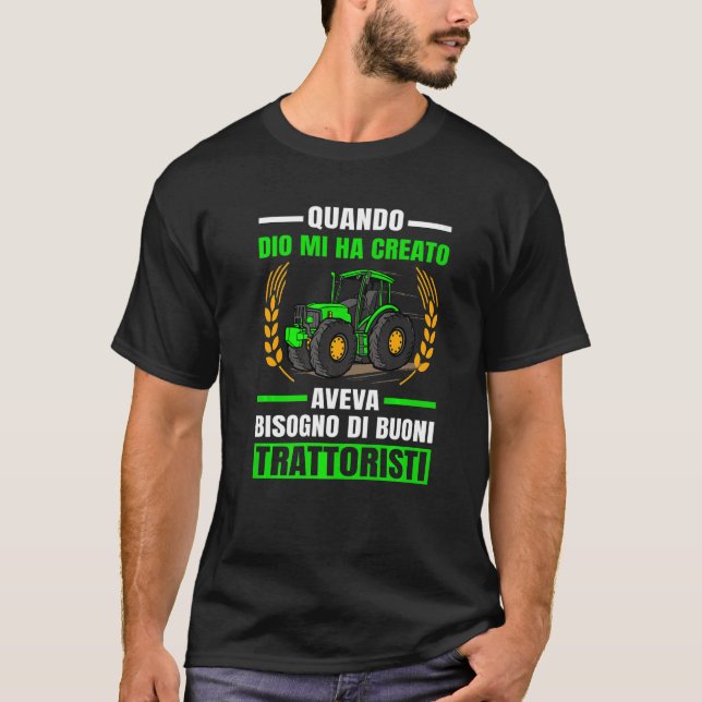 Camiseta Agriculture Coupons Tractor Tractor   (Frente)