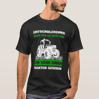 Camiseta Agriculture Tractor Driver I Saw a Tractor Long Sl