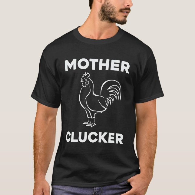 Camiseta Agrupador Mãe Clucker (Frente)
