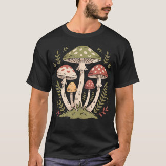 Camiseta Agrupamento Botânico de Cogumelos Florestais Folcl