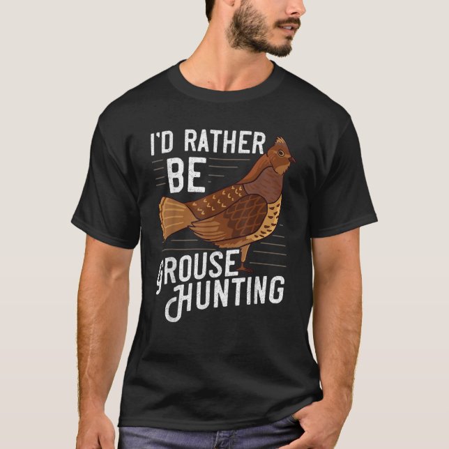 Camiseta Agrupamento Rachado De Ave-Presente Caça Agrupamen (Frente)