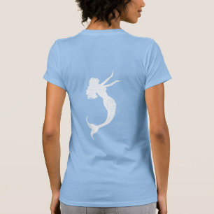 Camiseta Água Bebê Vintage Sereia