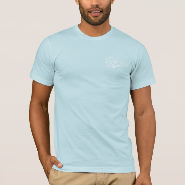 Camiseta Água Bebê Vintage Sereia (Frente)