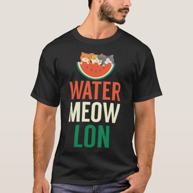 Camiseta Água Coca Melão De Leão Com Melão De Gatos (Frente)