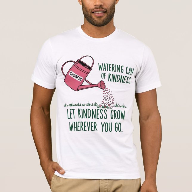 Camiseta "Água com bondade: Que a gentileza Bloqueie a Eva (Frente)