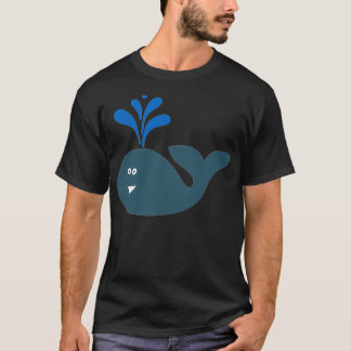 Camiseta Água corrente de baleia
