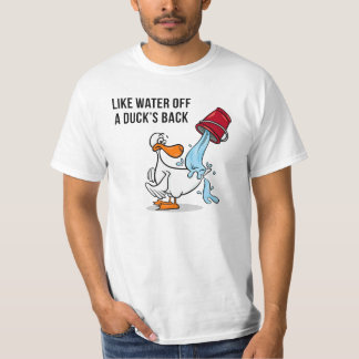 Camiseta Água da monção Jinkx do dorso de um pato