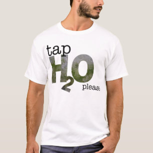 Camiseta água da torneira