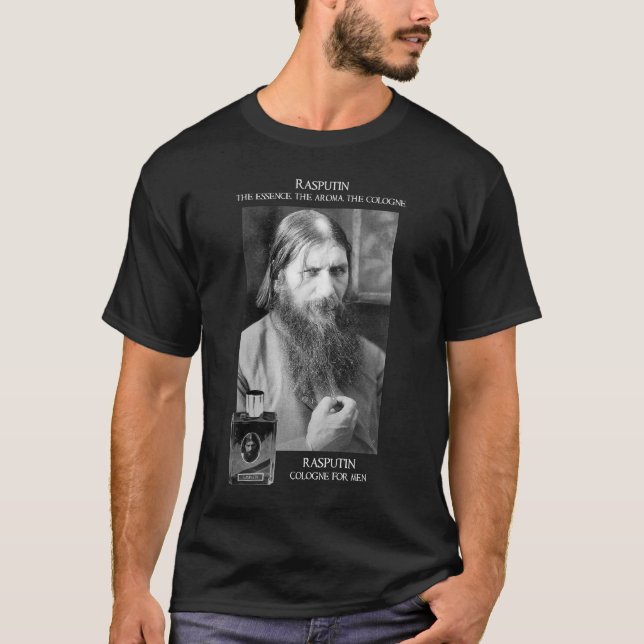 Camiseta Água de Colônia de Rasputin (Frente)