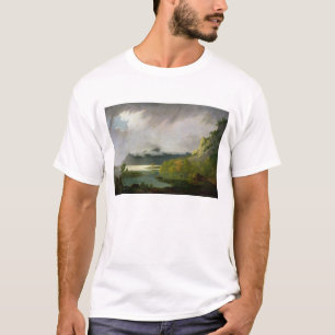 Camiseta Água de Derwent com o Skiddaw na distância, c.17