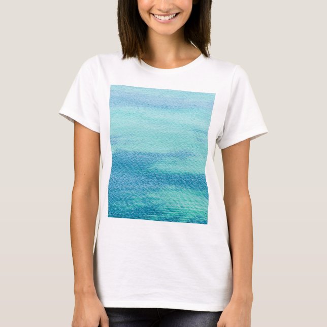 Camiseta Água do mar de superfície (Frente)