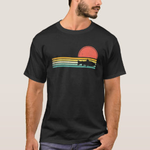 Camiseta Água fresca De Peixes De Touro Estilo De Vintagem 