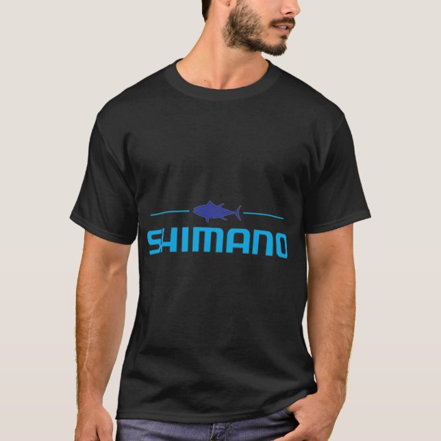 Camiseta Água fresca Shimano Rods Sticker (Frente)