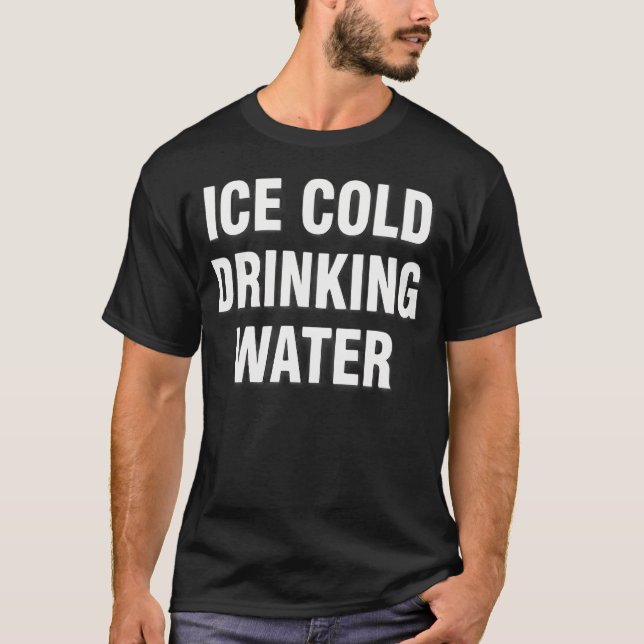 Camiseta Água Gelada para Beber (Frente)