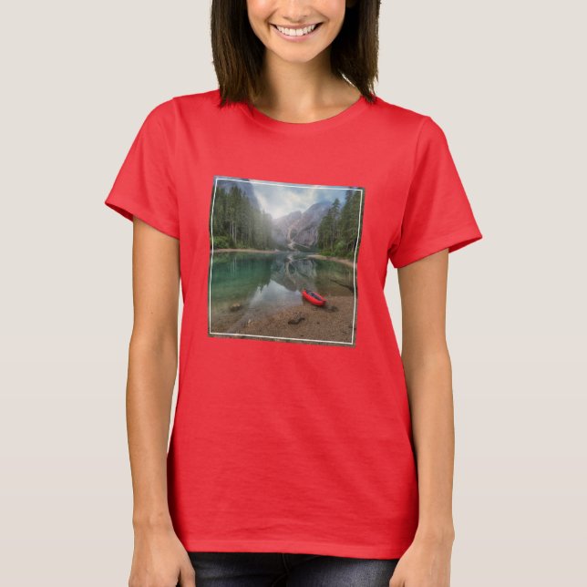 Camiseta Água | Lago South Tyrol, Itália (Frente)