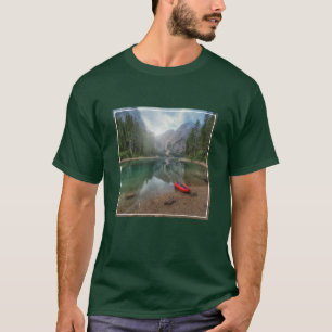 Camiseta Água   Lago South Tyrol, Itália