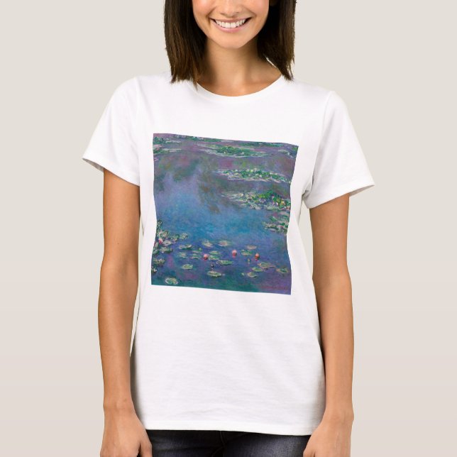 Camiseta Água Lily Pond, Monet (Frente)
