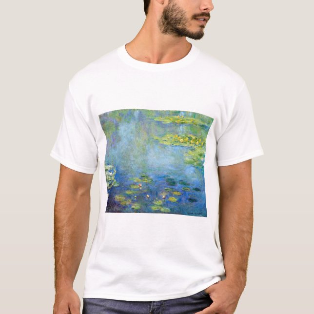 Camiseta Água Lily Pond, Monet (Frente)