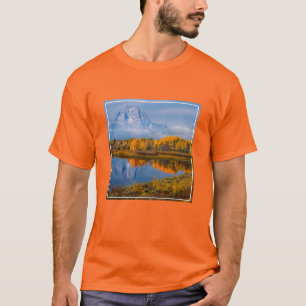 Camiseta Água Oxbow Bend Jackson Wyoming