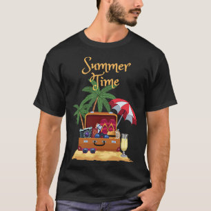 Camiseta Água para relaxar palmeiras arejeiras praia w