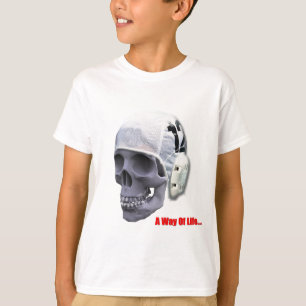 Camiseta água-polo-crânio