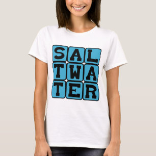 Camiseta Água salgada, Água do Oceano