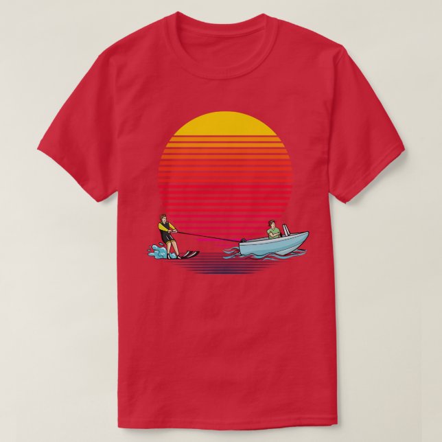 Camiseta Água - Sol de Esqui (Frente do Design)