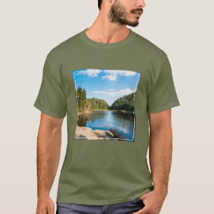 Camiseta Água Spruce Lake Quebec, Canadá