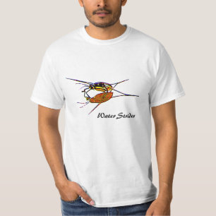 Camiseta Água Strider e sua sombra
