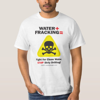 Camiseta Água + T-shirt 2 de Fracking