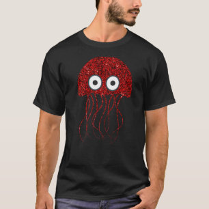 Camiseta Água-viva Animal Fofo Peixe Bebê Para Meninas Meni