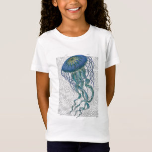 Camiseta Água-viva azul