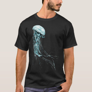 Camiseta Água-viva Azul