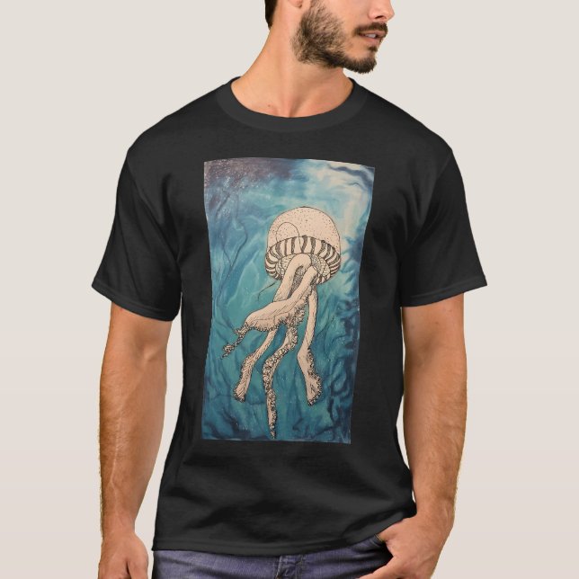 Camiseta Água-viva - Carrasquillo Studios (Frente)
