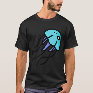 Camiseta Água-viva de mar subaquático Oceano 5