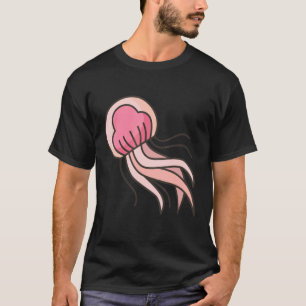 Camiseta Água-viva debaixo do mar oceano 1