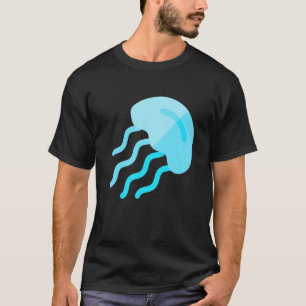 Camiseta Água-viva debaixo do mar oceano  6