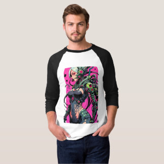 Camiseta Água-viva encantada: Elegância Mística Submarina