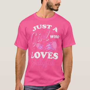 Camiseta Água-viva-gelificada Oceano de Peixes Submarinos