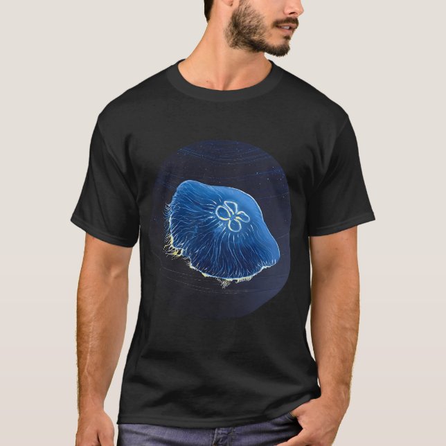 Camiseta Água-viva Lua (Frente)