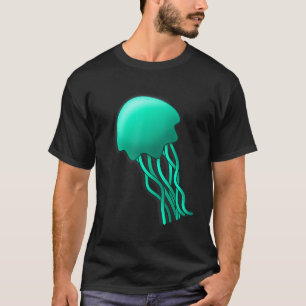 Camiseta Água-viva Mar Subaquático Oceano 11
