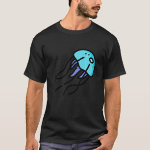 Camiseta Água-viva Marinha Subaquática Oceano Água-viva 2