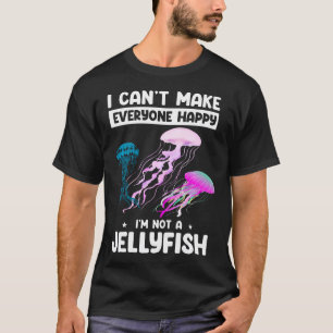 Camiseta Água-viva Não Posso Fazer Todos Felizes Oceano