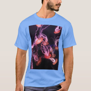 Camiseta Água-viva rosa