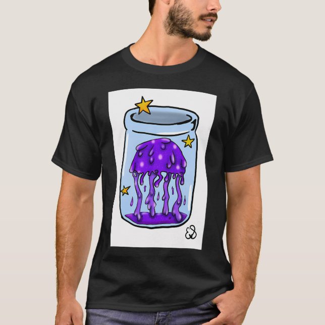 Camiseta Água-viva Roxa (Frente)